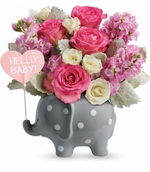 Hello Sweet Baby - Pink from Swindler and Sons Florists in Wilmington, OH